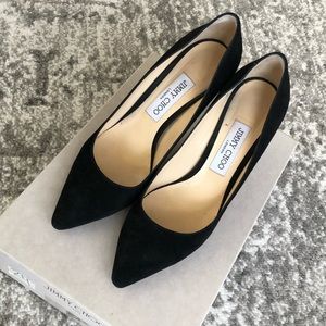 Jimmy Choo Romy 85 black suede